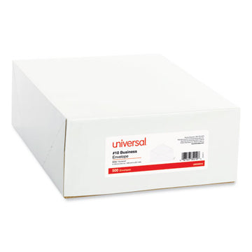 Universal® Business Envelope, #10, Monarch Flap, Gummed Closure, 4.13 X 9.5, White, 500-box freeshipping - TVN Wholesale